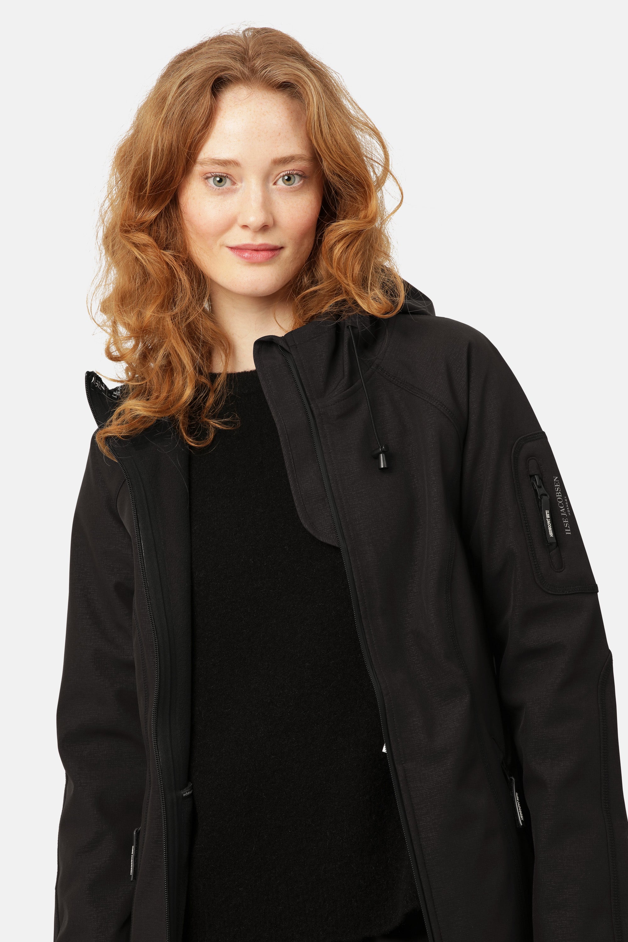 Ilse Jacobsen Hornbæk Rain Raincoat Raincoat 001 Black